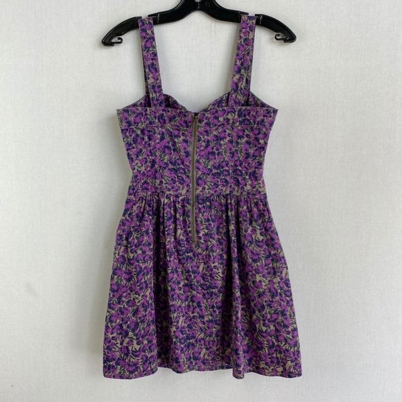 FREE PEOPLE Floral Bustier Mini Dress - Picture 2 of 7